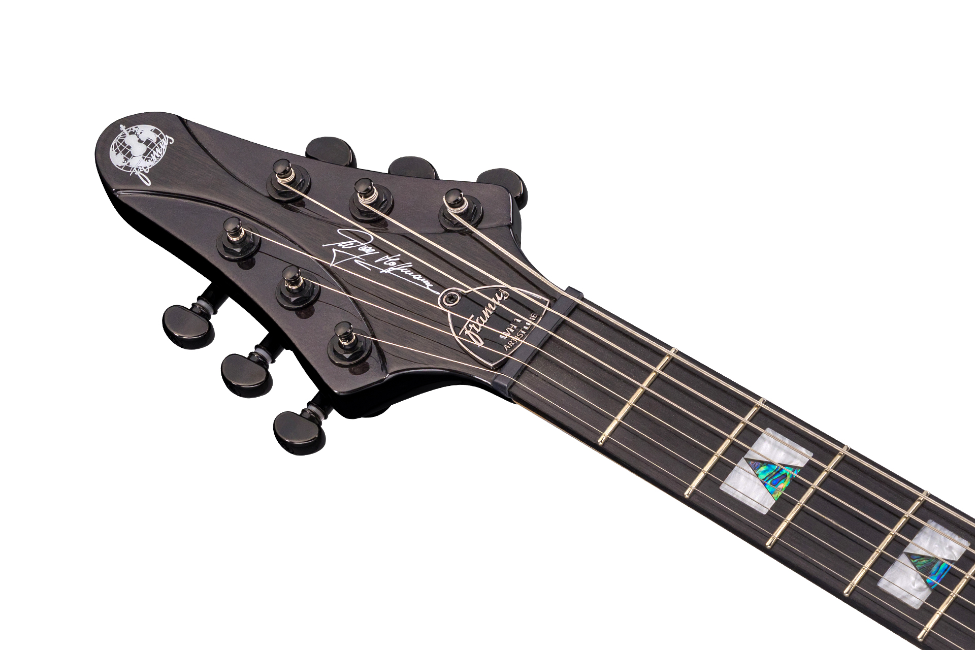 Artist Line Breaker WH-1 - Nirvana Black Transparent High Polish E-Gitarre